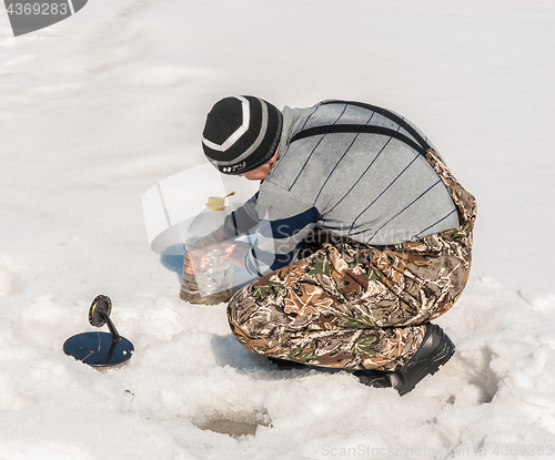 Image of winter fishing