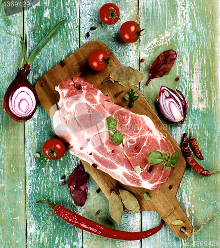 Image of Raw Pork Neck