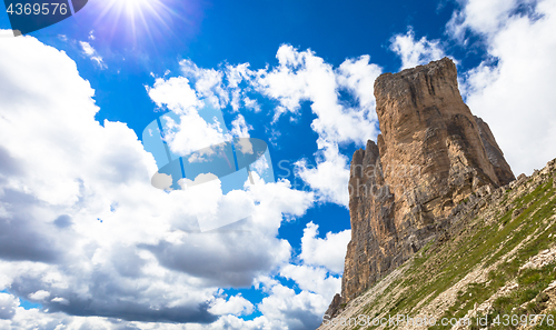 Image of Landmark of Dolomites - Tre Cime di Lavaredo