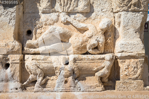 Image of GALLIPOLI, ITALY - Greek fountain, 3rd century BC