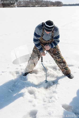 Image of winter fishing