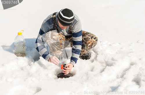 Image of winter fishing