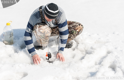 Image of winter fishing