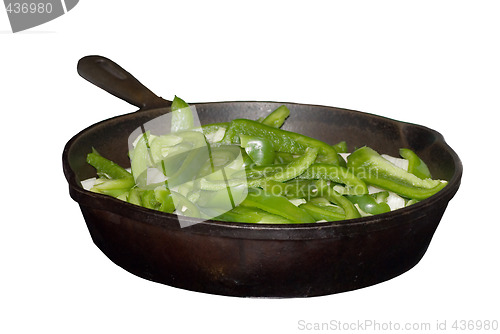 Image of Isolated Fried Peppers