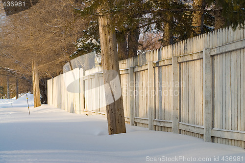 Image of Winter Fence