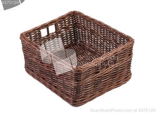 Image of Simple basket on white