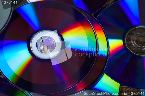 Image of CD shiny background