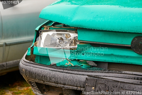 Image of Car Wreck Detail