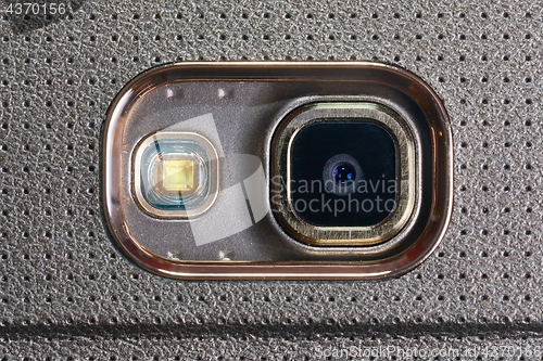 Image of Phone camera closeup