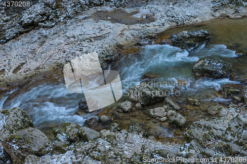 Image of The mountain river