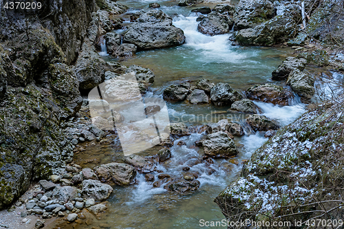 Image of The mountain river