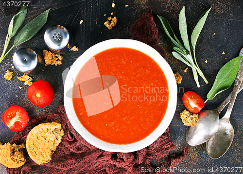 Image of tomato soup