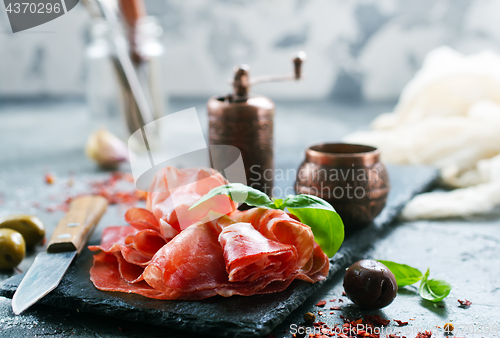 Image of smoked parma ham