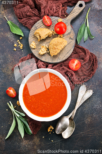 Image of tomato soup