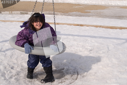 Image of Plastic Tire Swing