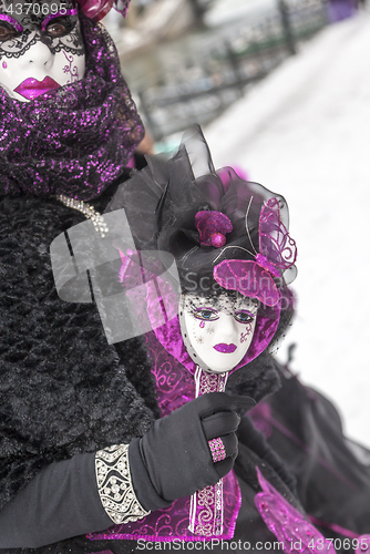 Image of Costume Detail - Annecy Venetian Carnival 2013