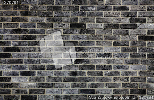 Image of background of gray bricklaying