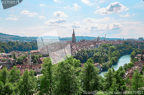 Image of Panoramic view of Berne, Switzerland