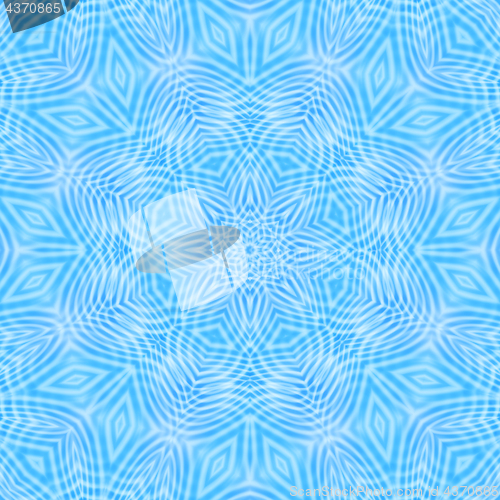 Image of Abstract blue background with concentric ripples pattern