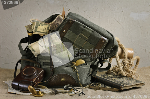 Image of Travel Theme Still Life