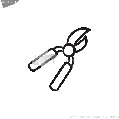 Image of Pruner sketch icon.