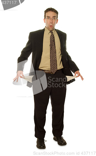 Image of Isolated Businessman