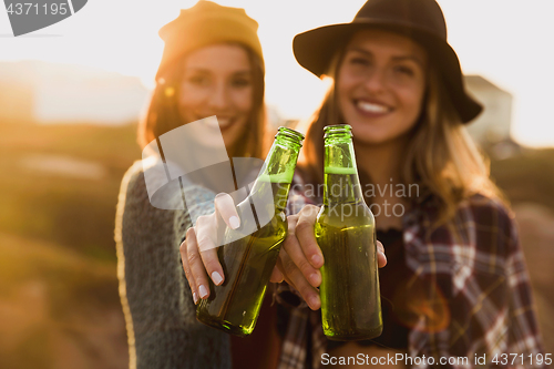 Image of Enjoying life with a toast