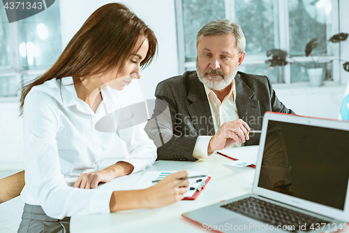 Image of Business people working together