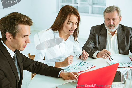 Image of Business people working together
