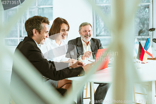 Image of Business people working together