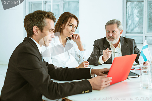 Image of Business people working together