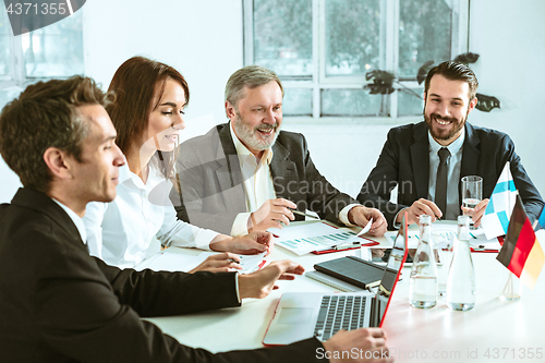 Image of Business people working together