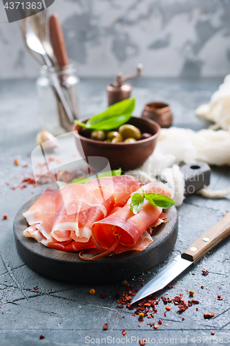 Image of smoked parma ham