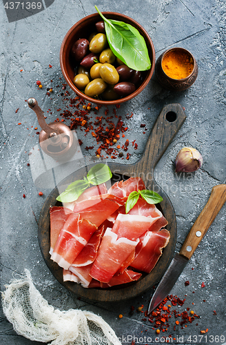 Image of smoked parma ham