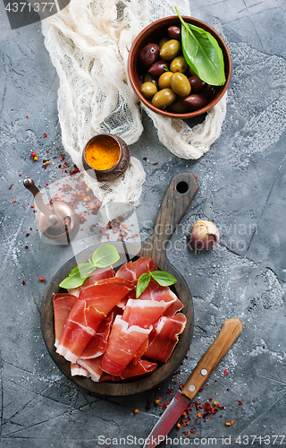 Image of smoked parma ham