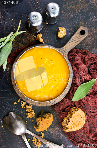 Image of pumpkin soup