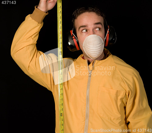 Image of Man With Tapemeasure