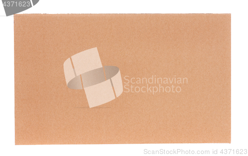 Image of Piece of corrugated cardboard