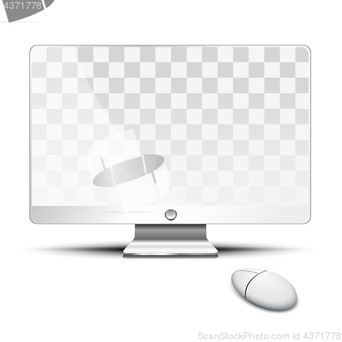 Image of Transparent flat screen