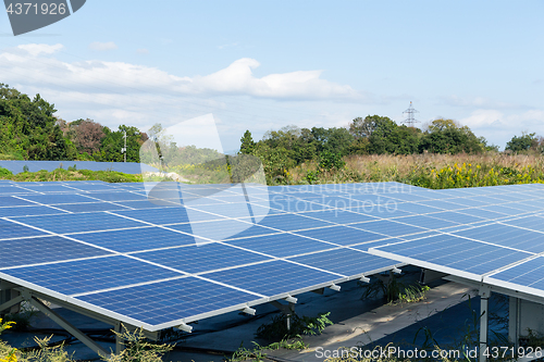 Image of Solar panel field