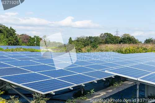 Image of Solar panel field