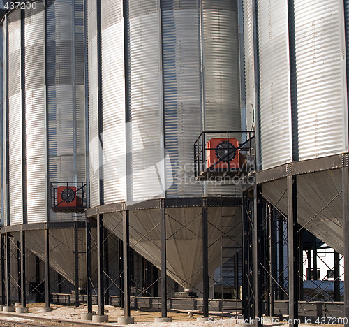 Image of Close-up Grain Elevator