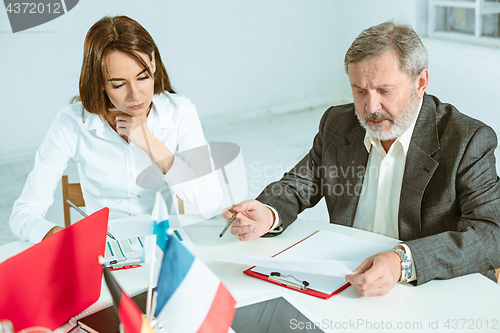 Image of Business people working together