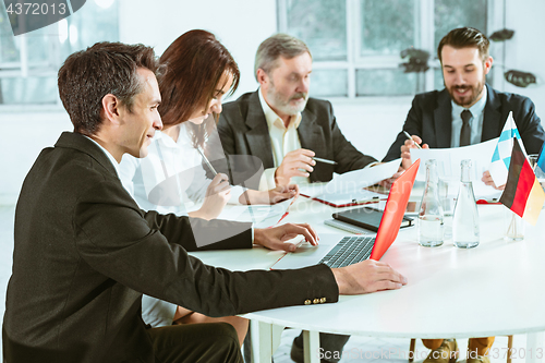 Image of Business people working together