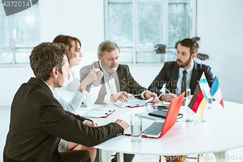 Image of Business people working together