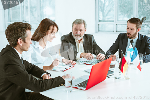Image of Business people working together