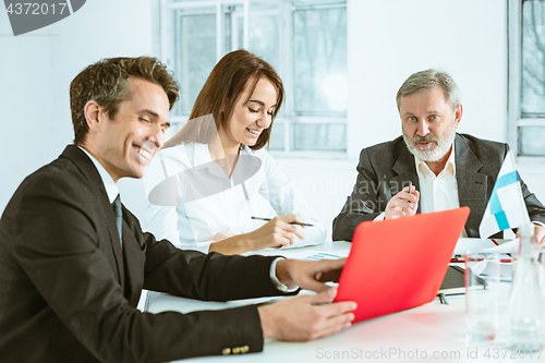 Image of Business people working together