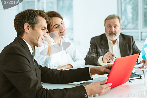 Image of Business people working together