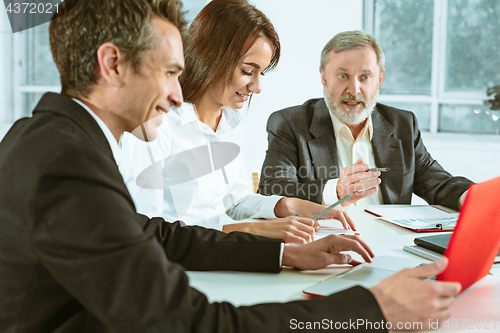 Image of Business people working together