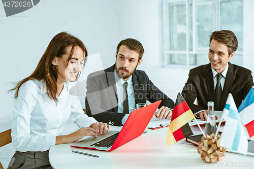 Image of Business people working together